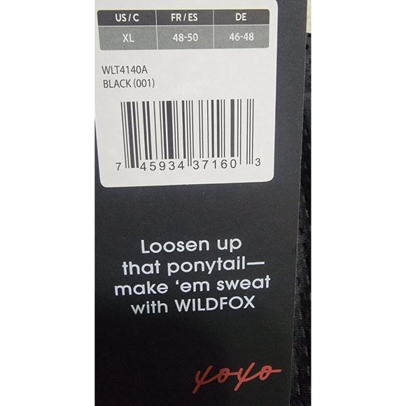 Wildfox Women's‎ Black Activewear Tank Top Sleeveless Drawstring Hem Size XL NWT - Picture 8 of 11